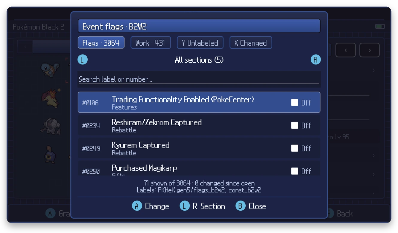 Event flags