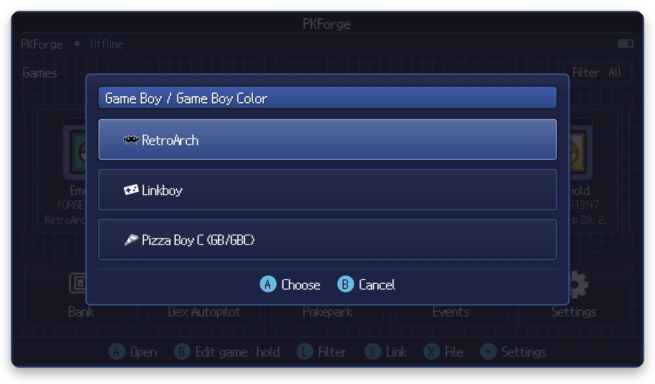 GB / GBC emulators